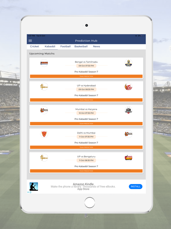 Screenshot #5 pour Prediction Hub - Live Score