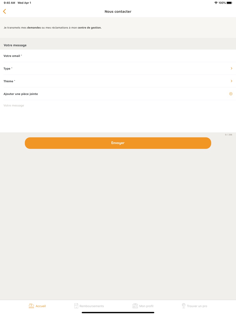 iPad screenshot