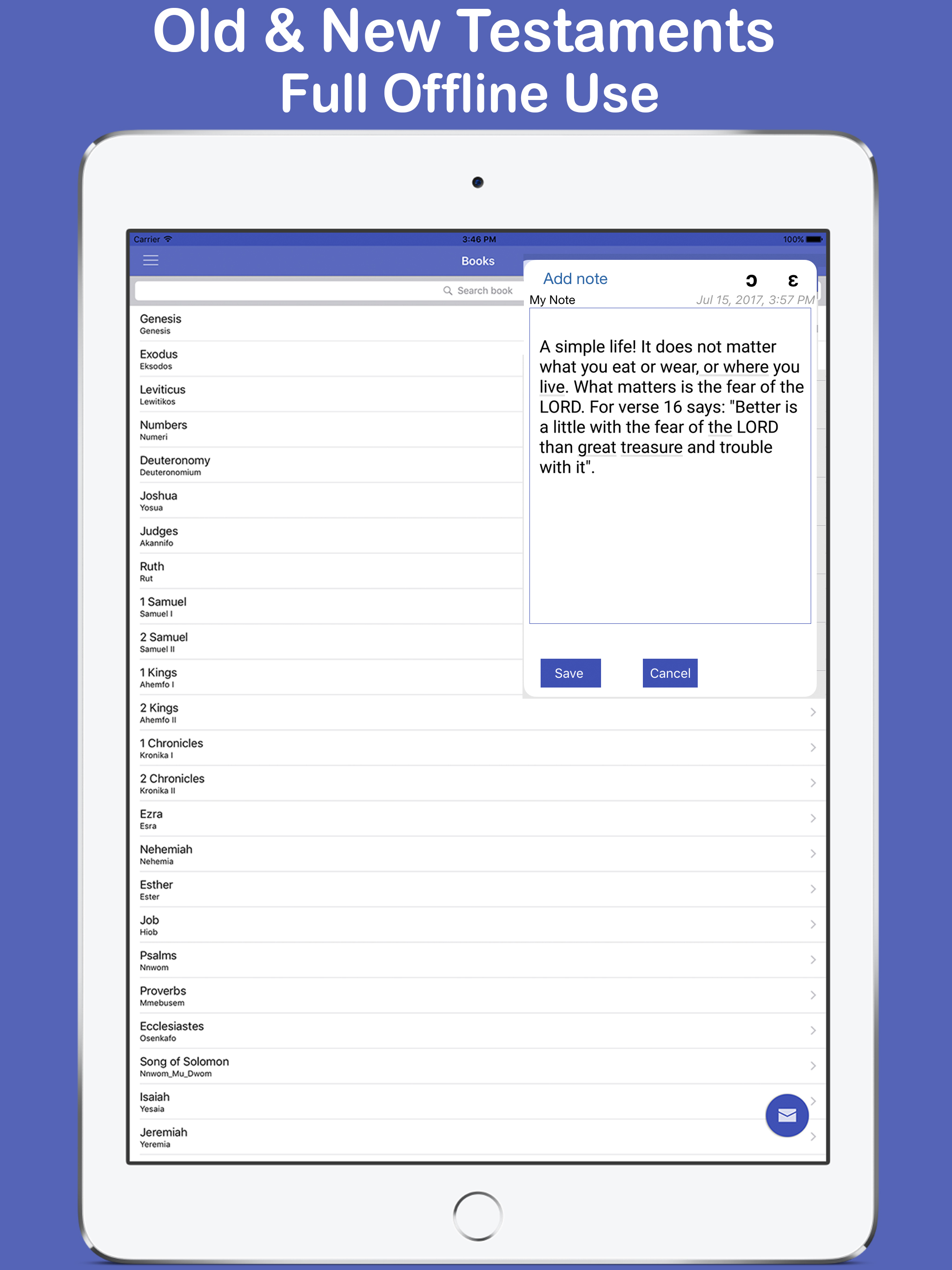 Twi & English Bible Pro screenshot 14