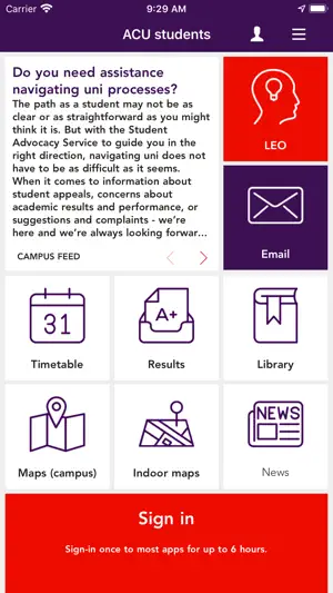 ACU screenshot 1