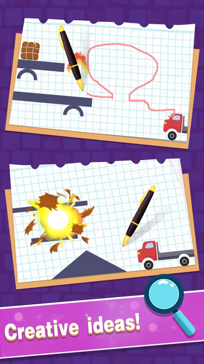 Truck vs Fire: Brain Challenge