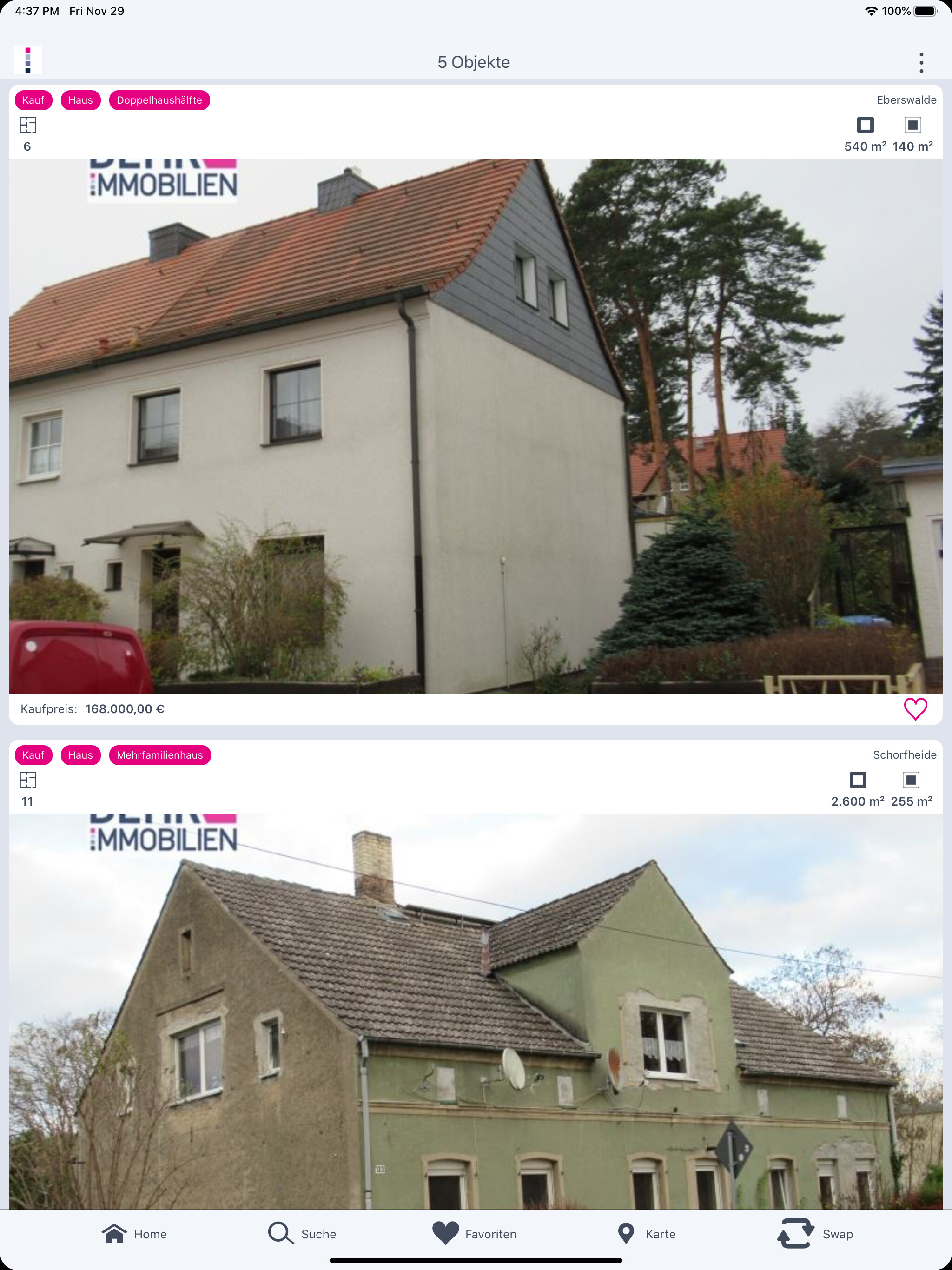 Behr Immobilien screenshot 5