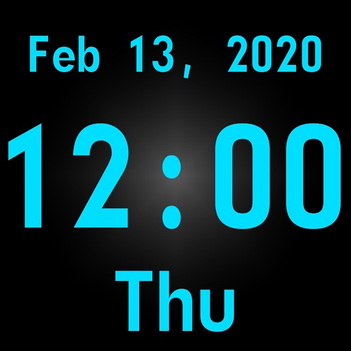 Huge Digital Clock