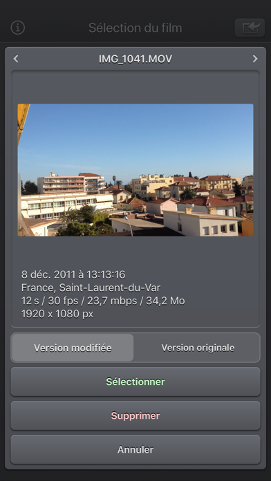 Screenshot #3 pour Video Audio Remover - HD