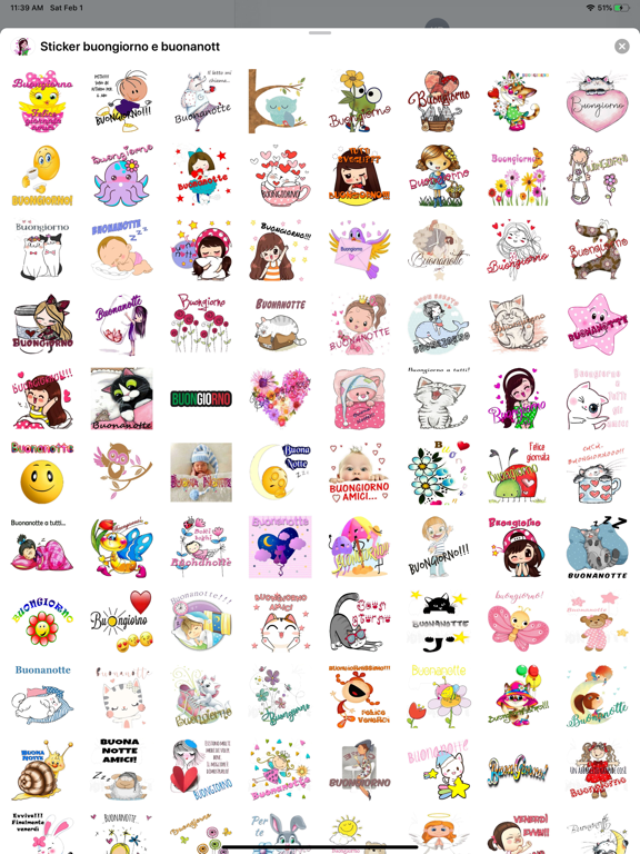 Screenshot #4 pour Sticker buongiorno e buonanott