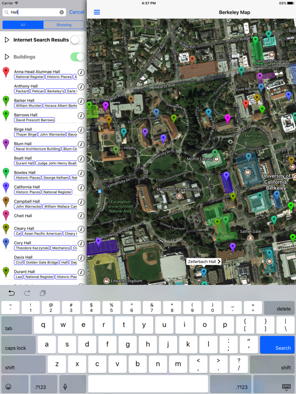 Screenshot #5 pour Berkeley Map