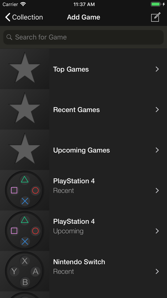 #4. Game Archive (iOS) Podle: Daniel Long