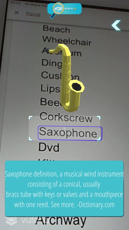 3D Dictionary - Word Search AR screenshot-5