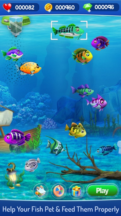 Fish Aquarium Bubble World screenshot-0