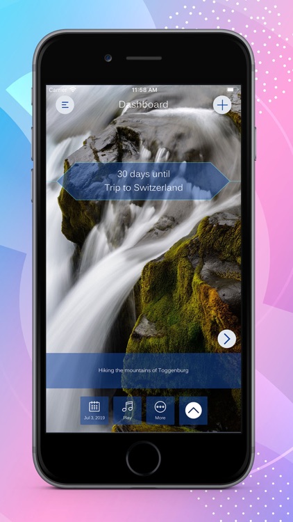 LetzGo Travel Event Countdown