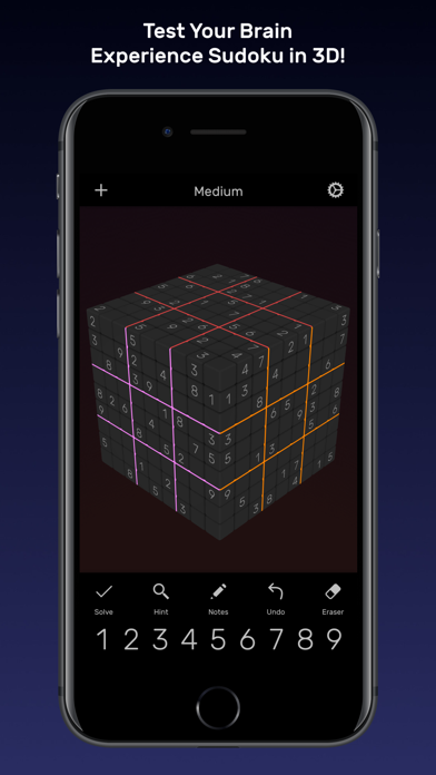 Sudoku Evolved - 3D Puzzles Screenshots