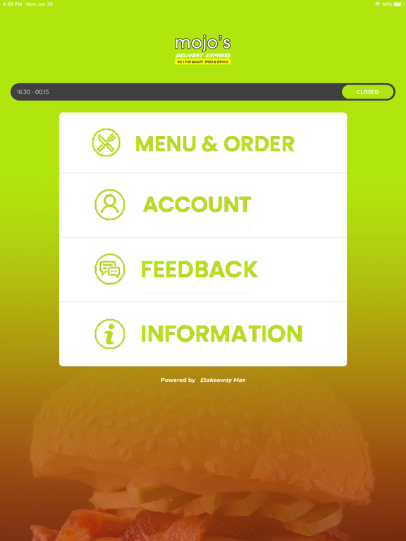 Screenshot #4 pour My Mojos Takeaway