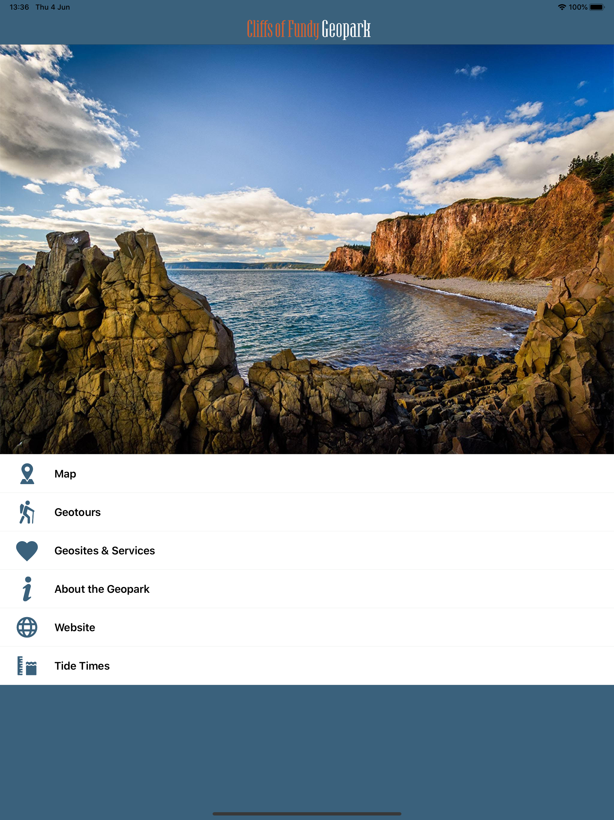 Cliffs of Fundy Geopark
