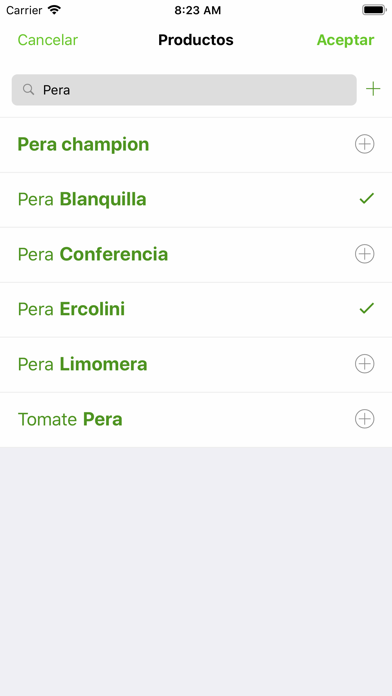 Diario de pedidos Screenshot