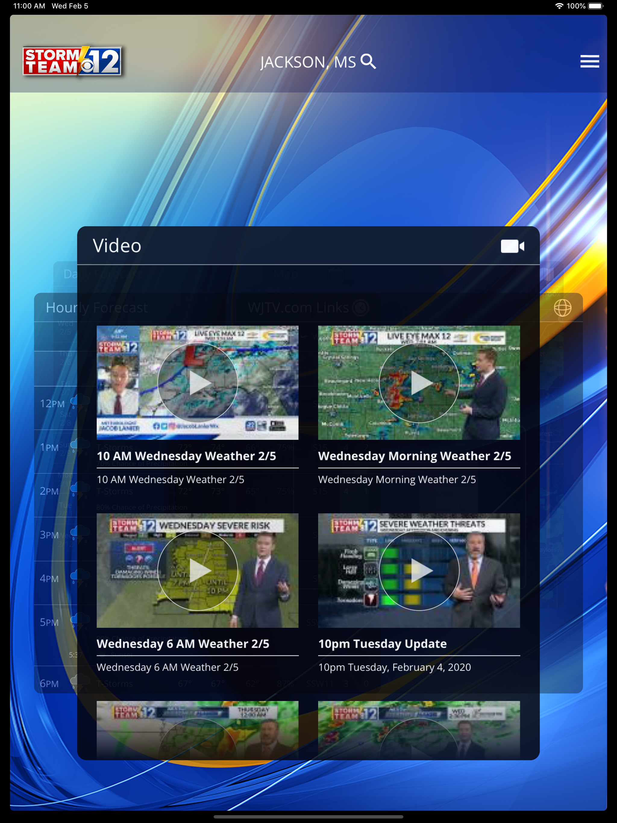 WJTV Weather screenshot 6