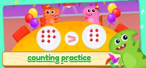 Dino School Kids Math Game +- screenshot #3 for iPhone