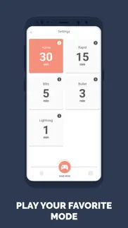 chess timer - game clock iphone resimleri 3