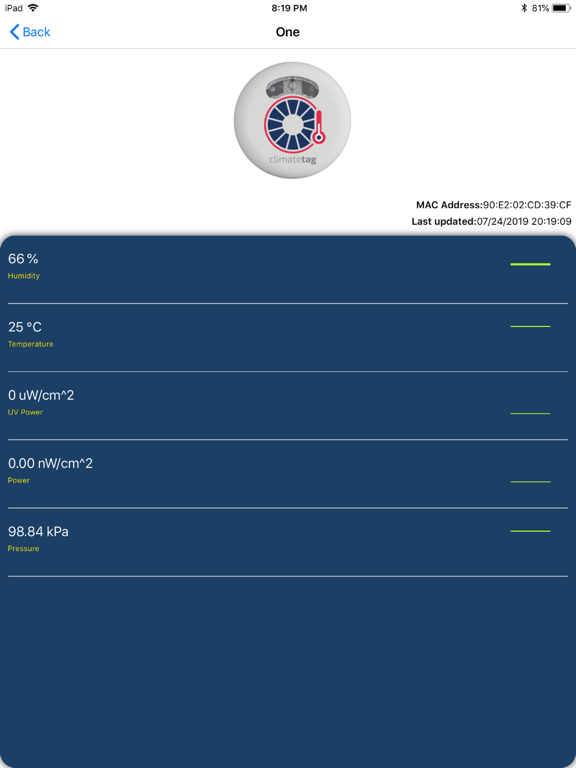 Screenshot #6 pour ClimateTag