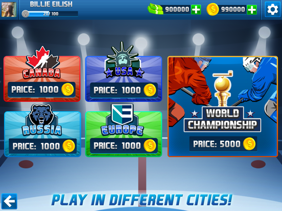 Screenshot #5 pour Hockey Caps 2 player