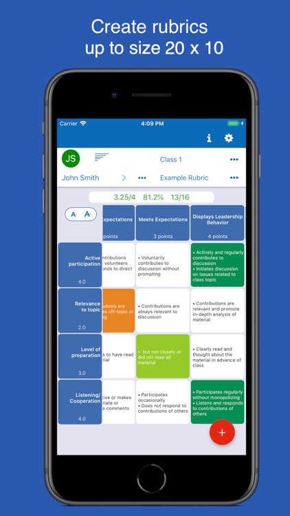 Rubric Scorer screenshot-0