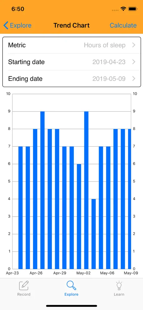 My Data Tracker