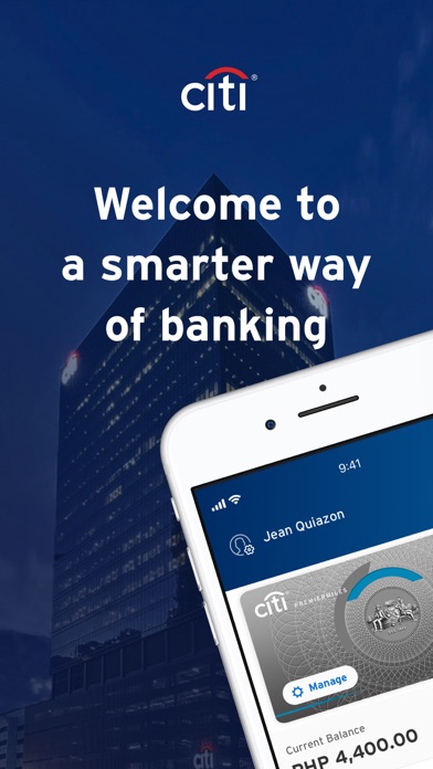 Citibank PH Screenshot