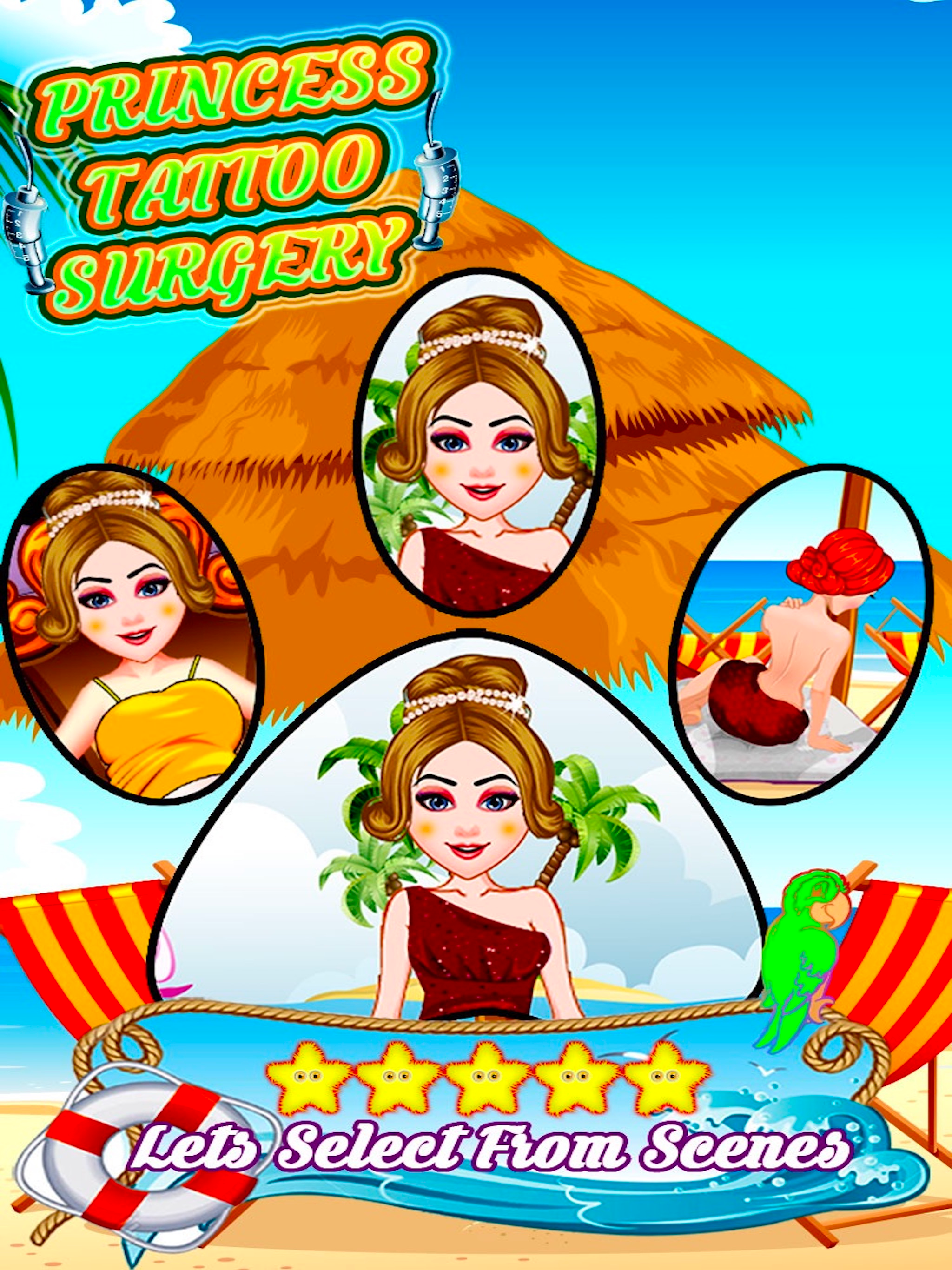 Tattoo Maker Salon Girls Games screenshot 8