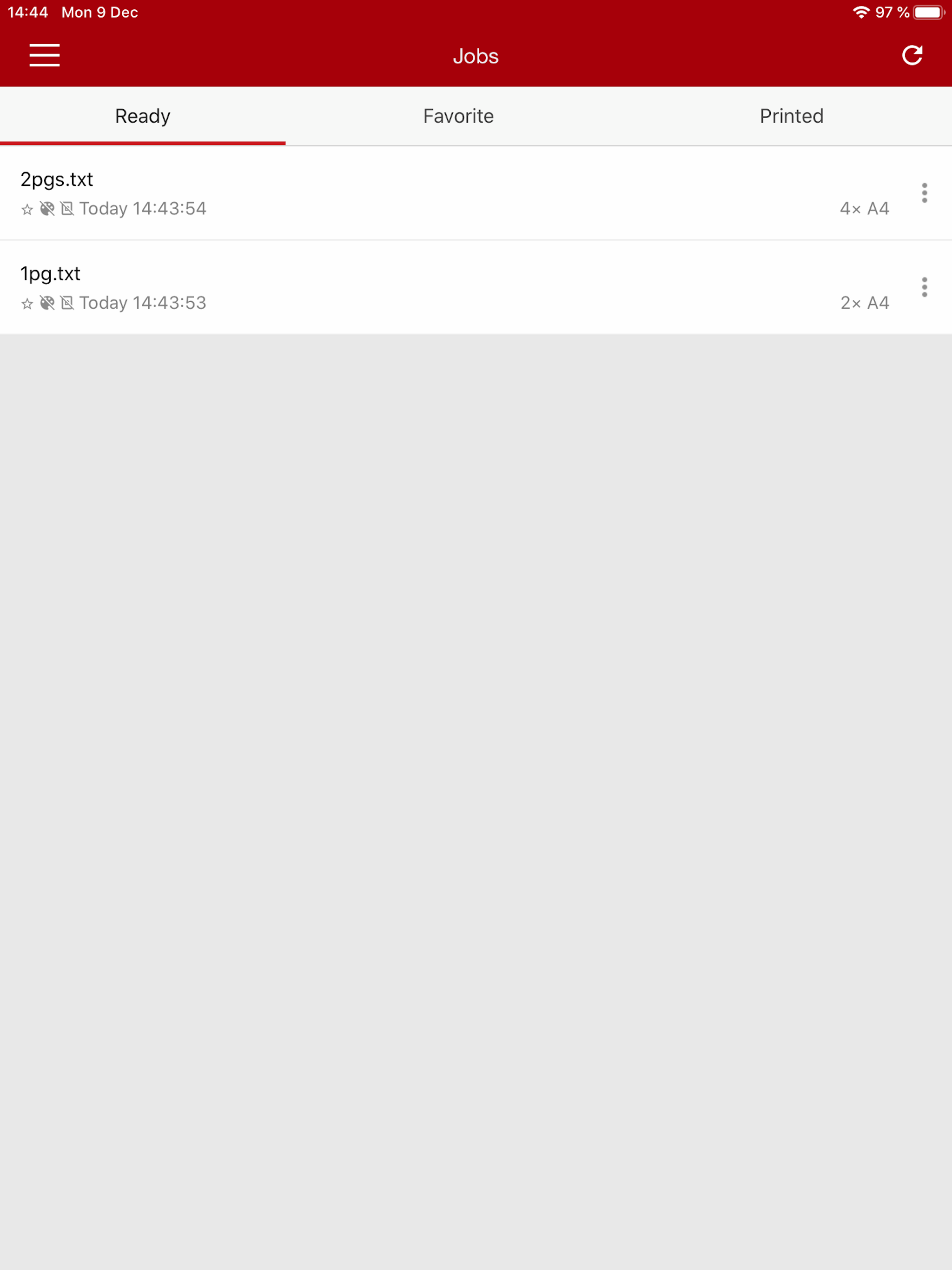 MyQ Mobile Print Lite screenshot 6