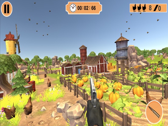 Screenshot #5 pour Angry Farm Chicks Shooting