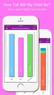 baby growth chart percentile iphone screenshot 4