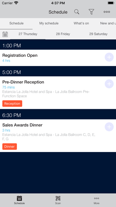 Screenshot #3 pour ATEC Meetings & Events