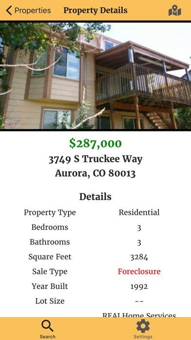 Screenshot 3 of Real Estate Search by ALLHUD App