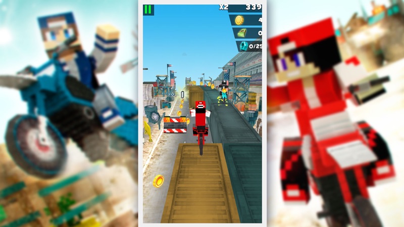 Block Motos | Dirt Bike Races screenshot 5