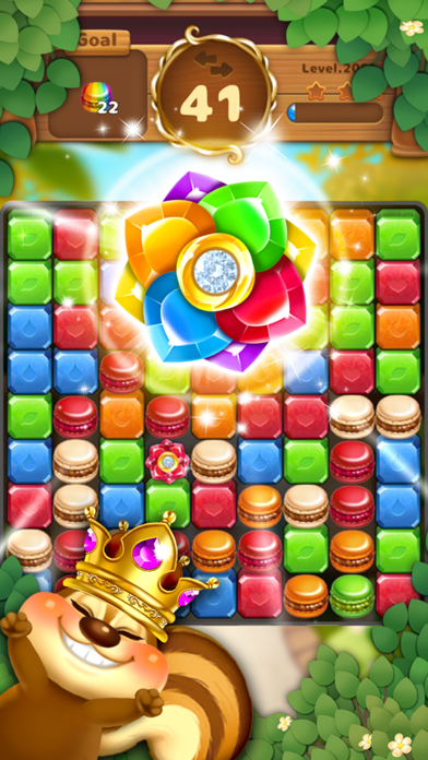 Jewels Garden : Blast Puzzle screenshot 3