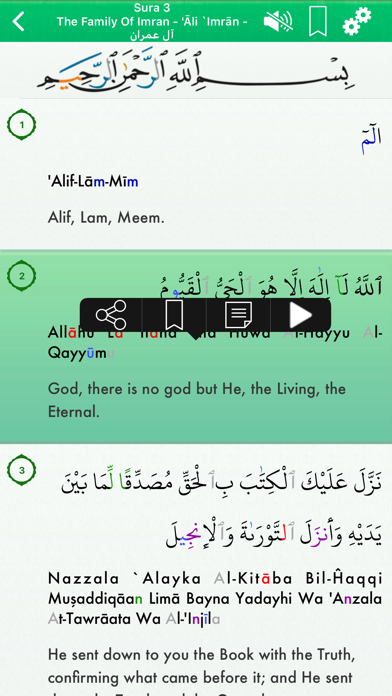 Screenshot #2 pour Quran Audio mp3 in English