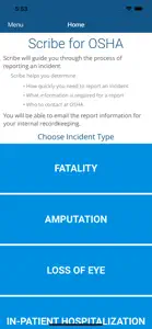 Scribe for OSHA screenshot #1 for iPhone
