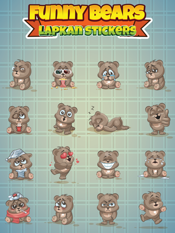Screenshot #4 pour Sticker Me: Funny Bear