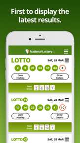 Irish Lottery Results screenshot