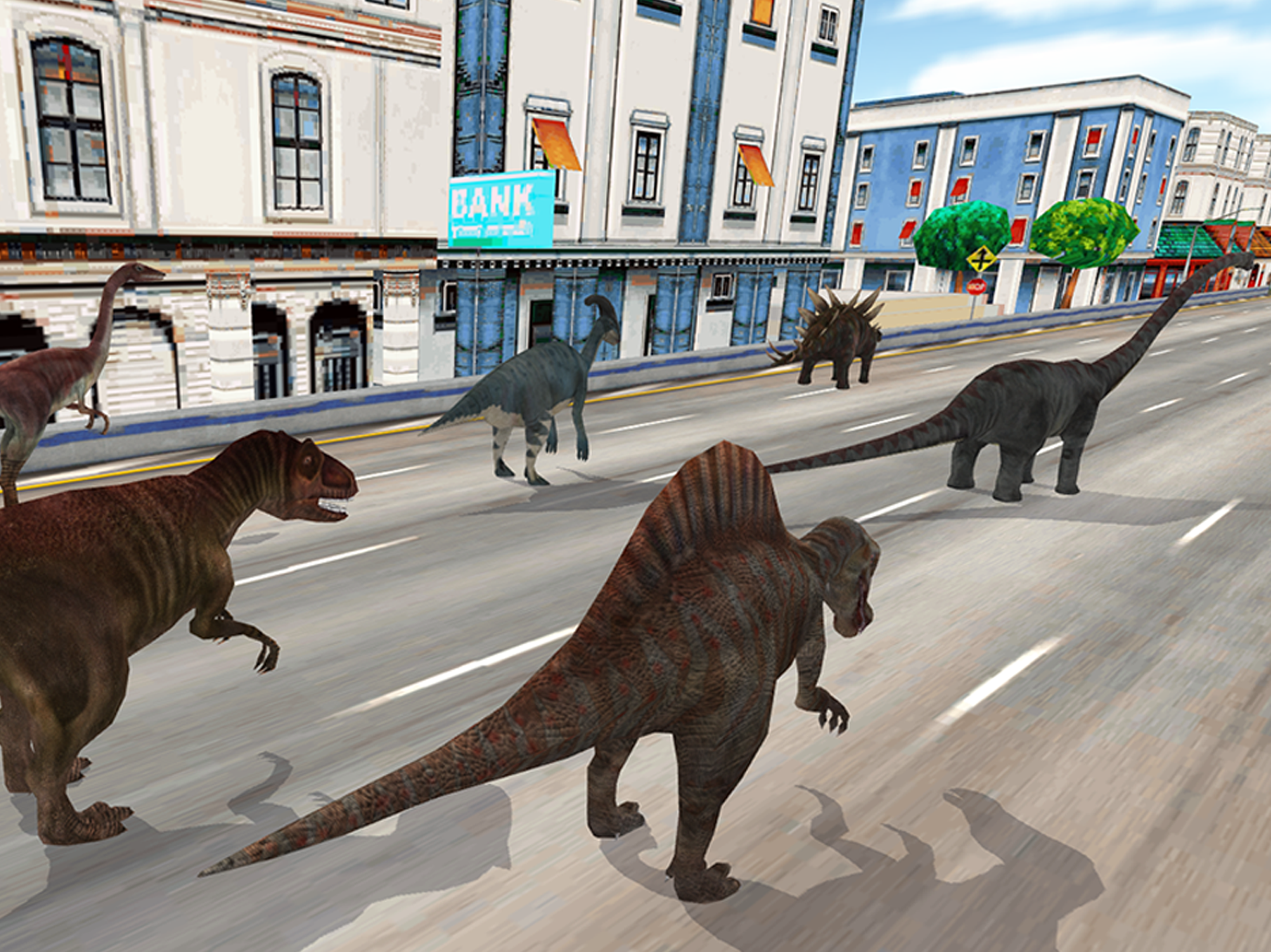 Dinosaur Racing Dino Games screenshot 9