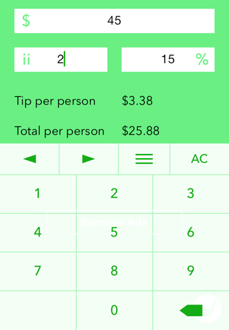 Tipping++ - náhled