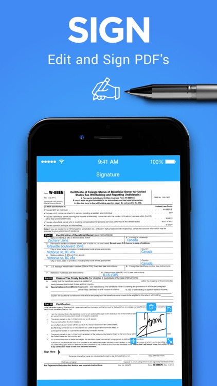 Camera Scanner PDF -TapScanner