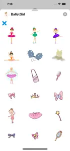 Animated Ballet GIRL Stickers screenshot #3 for iPhone