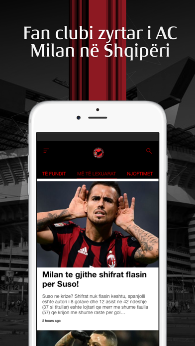Milan Club Albania screenshot 4
