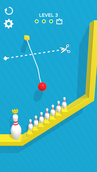 Rope Bowling Screenshot