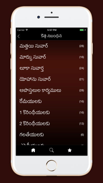 Telugu Bible Indian Version Screenshot