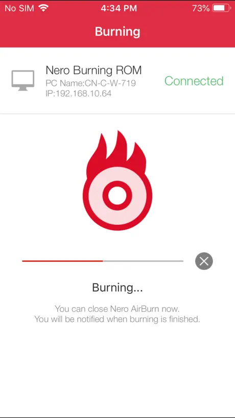 Nero AirBurn