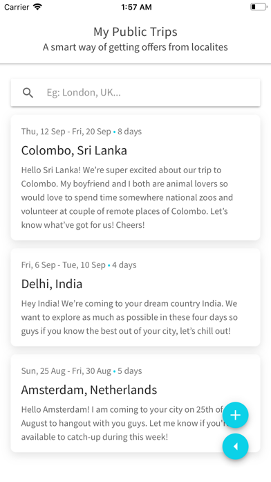 Localites iPhone screenshot 9 - Travel app