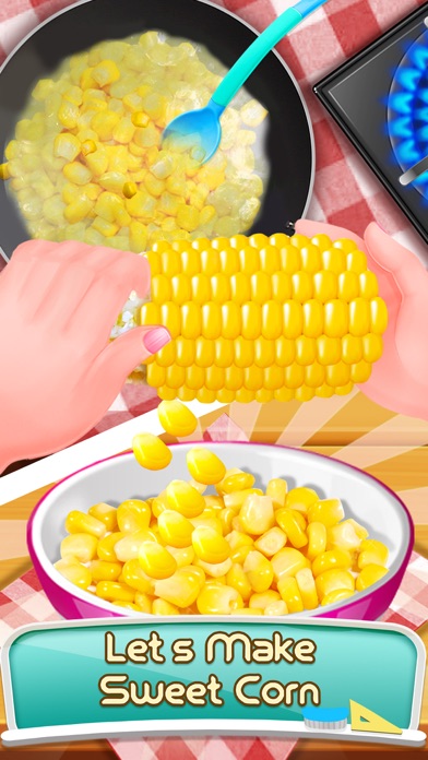 Homemade School Lunch Food Screenshot