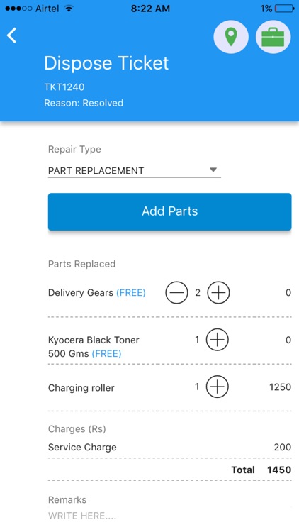 ServiceTicket iota screenshot-3