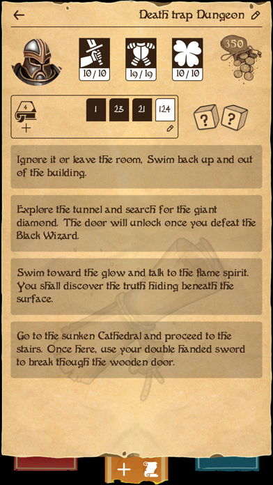 Adventure Sheet: for Gamebooks screenshot 2